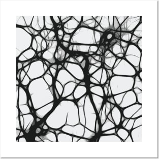 Neuron Web Posters and Art